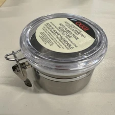 OGGI Food Storage Container 26 Ounce Silver & Clear Lid - NEW OPEN BOX!