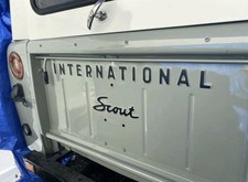 New 1961-1971 International Scout 80 Scout 800 800a 800b Raised Letter Decals