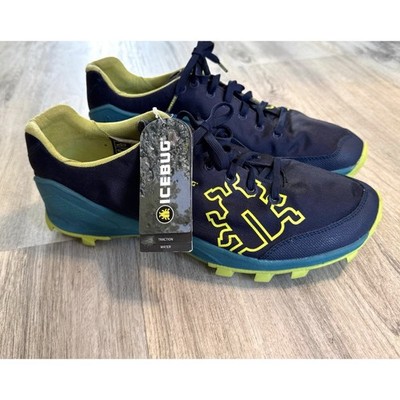 Icebug Zeal 2 RB9X Men Size 12 EUR 46 Trail Running Shoes Teal Green Blue NEW