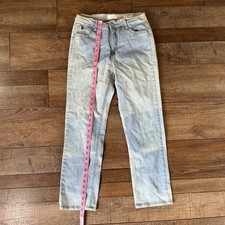 Curve Appeal Classic Straight Jeans Women's 4/27 Light Wash Stretch Denim 51123