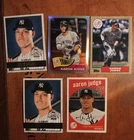 Lot of 5 Aaron Judge Topps Baseball Cards