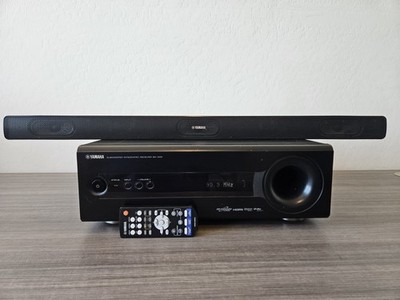 Yamaha SR-300/NS-BR300 AV Receiver Sub Woofer/Sound Bar/Remote HDMI Home Theater