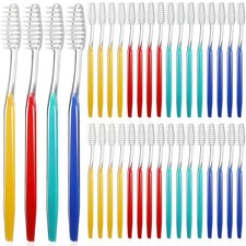 400 Pack Individually Wrapped Toothbrushes Disposable Bulk Toothbrushes Soft