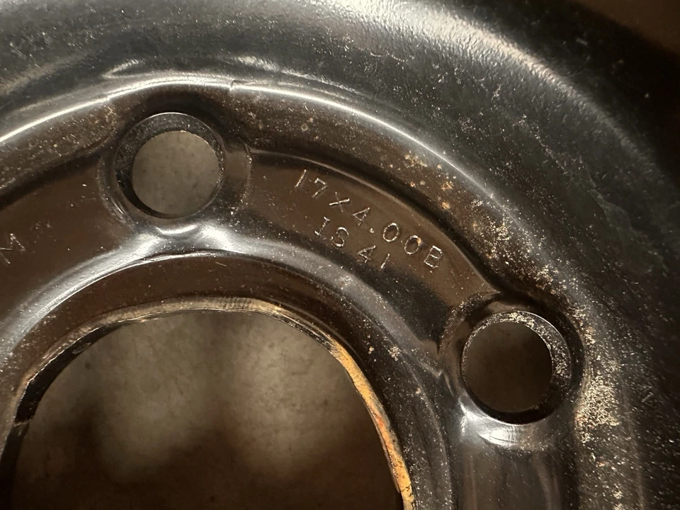 Opel Astra Notrad Continental 125/70R17 98M DOT:4316 5x105 4x17 ET41 - Bild 3 von 4