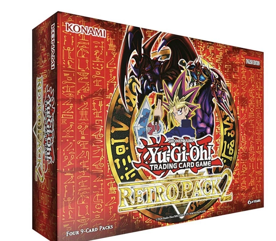Yu-Gi-Oh! TCG Retro Pack 2 Sealed Collectible Card Game Packs for
