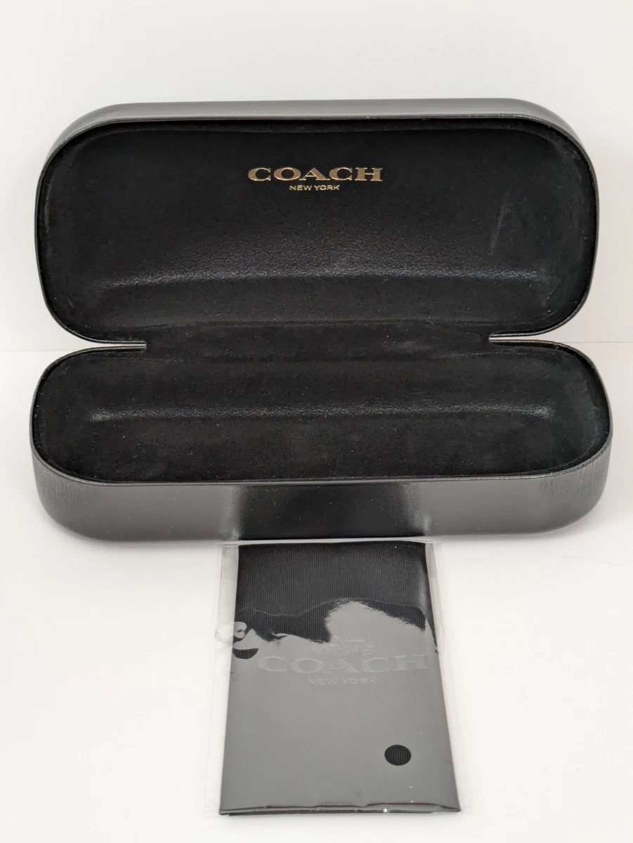Coach Black Glasses Eyeglass Cases & Storage for sale | eBay display picture 1