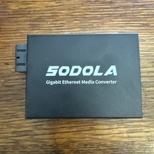 Sodola Gigabit Fiber to Ethernet Media Converter SL-SG0101 (Main Unit Only)