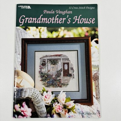 Paula Vaughan Großmutterhaus Kreuzstich Musterbuch mit 12 Designs