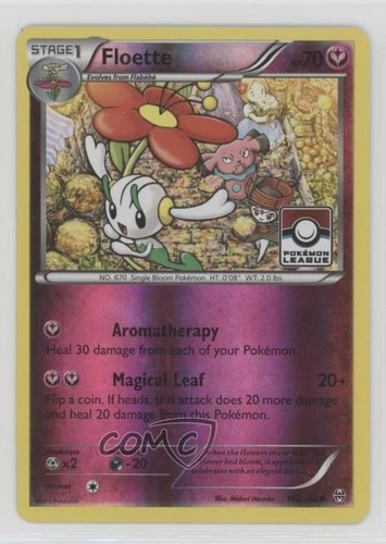 Floette (Pokemon League Stamp) Reverse Foil Pokémon XY BREAKthrough ...