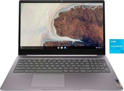 Lenovo IdeaPad 3 Chromebook 15IJL6 Intel Celeron N4500 8 GB 128 GB ChromeOS Grey