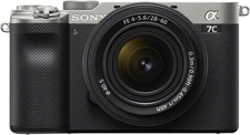 Sony Alpha 7C Full-Frame Compact Mirrorless Camera Kit - Silver ILCE7CL/S