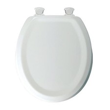 Mayfair 25EC-000 Toliet Round Sculpted Seat - White