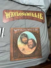 Waylon Jennings & Willie Nelson - Waylon & Willie 1978 Promo Display Mobile