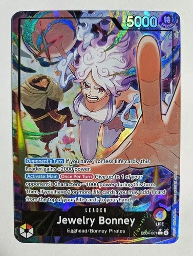 Jewelry Bonney (Alternate Art) EB04-001 Adventure on Kamis Island One Piece Nm