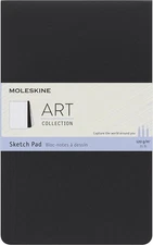  Moleskine Art Sketch Pad, Soft Cover, Large (5" x 8.25") Office Product