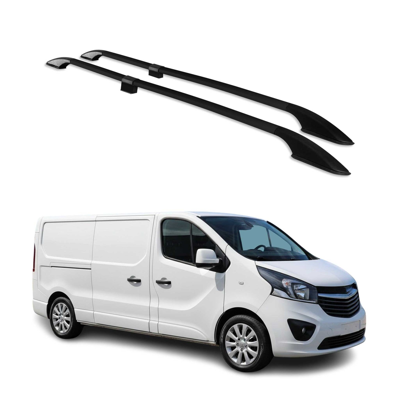 Barres de toit robustes Opel Vivaro B 2014-2019 L2 pour charges lourdes