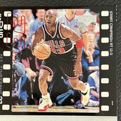 Upper Deck MJ Timeframe 23 Start Campaign at 12-0 Michael Jordan #101 Bulls NBA