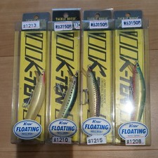 un, wooden Tackle House K-TEN saltwater MKF105, set of 4. Saltwater lures,