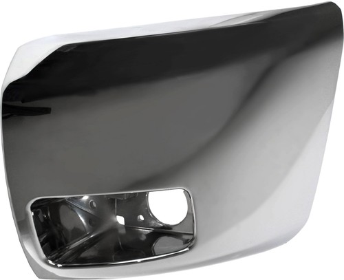 For 07-13 Silverado 1500 w/Fog Lamps Front Bumper Extension End LH + RH SET PAIR - Picture 4 of 7