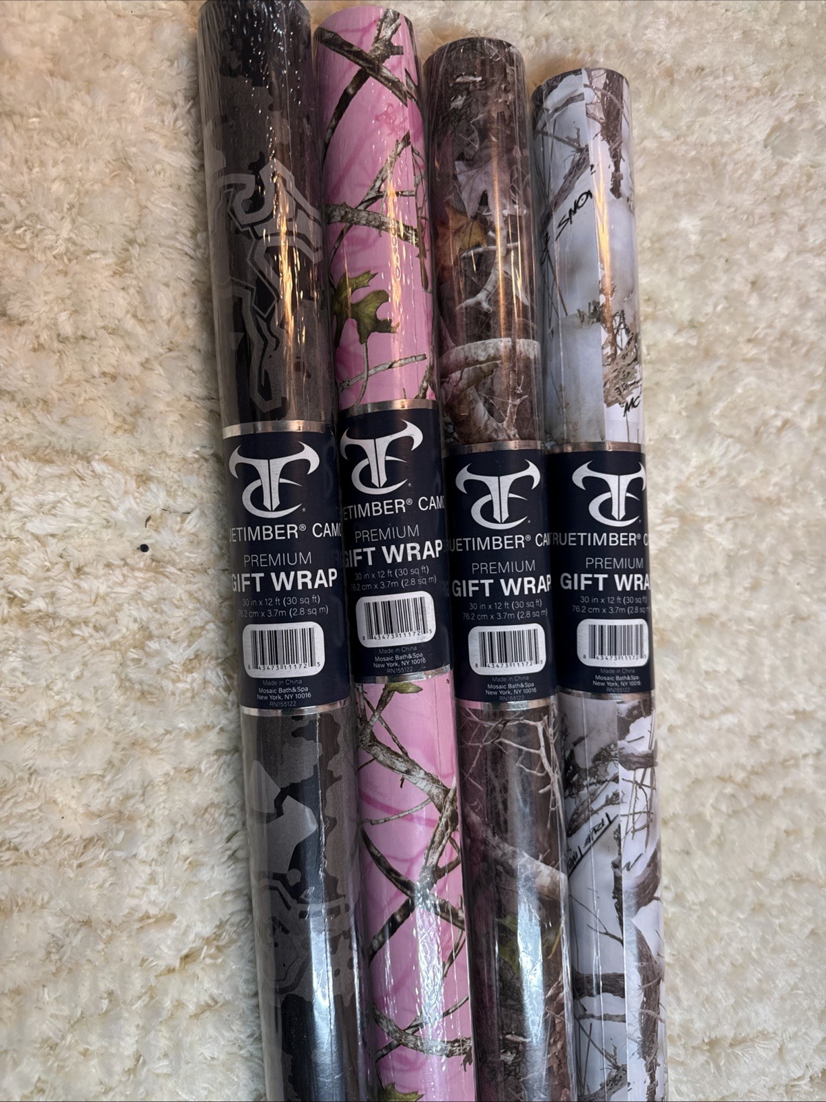 Roll 70 Sq Ft 1.11 Yd X 7 Yd Pink Black