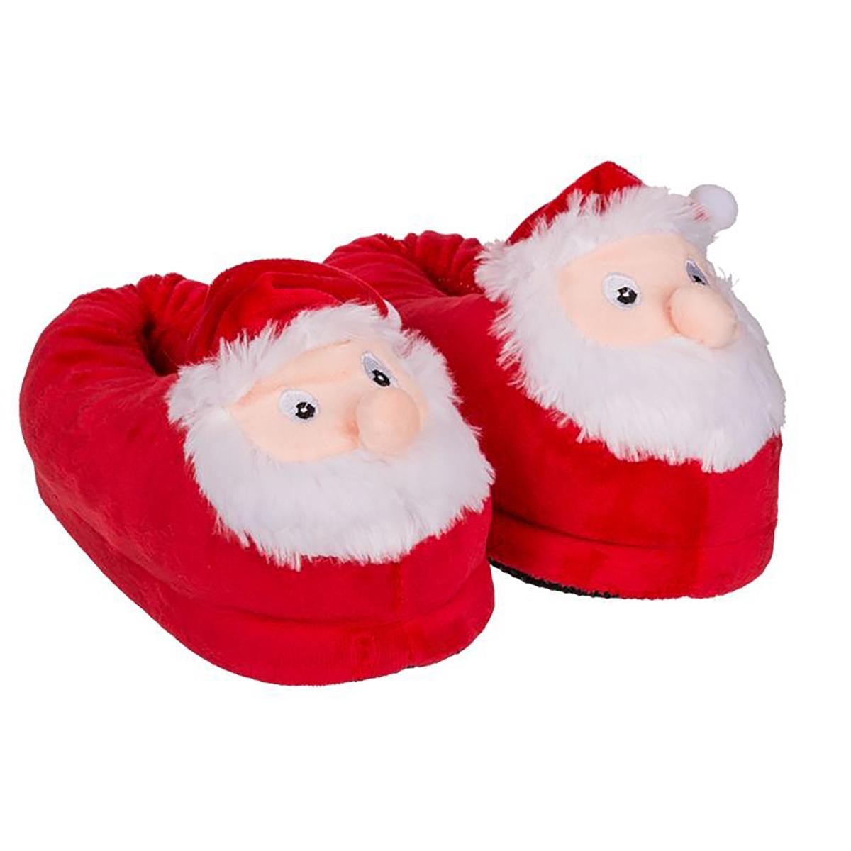 APL Babbo Natale ciabatte peluche bambini