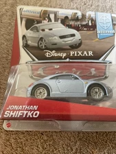 DISNEY PIXAR CARS ALLINOL JONATHAN SHIFTKO AUDI Coupe COLLECTOR NO. 9/9 HTF
