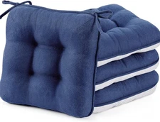 BETU Chair Cushions for Dining Chairs Set of 4,3.5" Thick Kitchen Table Chair Pa