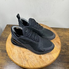 Nike Air Max 270 Women's Black Running Shoes Sneakers Size 8 AH6789-006