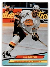 1992-93 Ultra #218 Dave Babych
