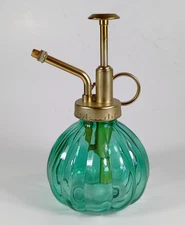 Charming, Turquoise Green Glass Atomizer / Mister.