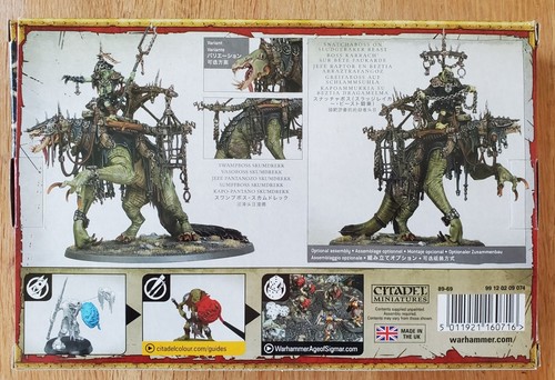 Warhammer AOS Orruk Warclans Swampboss Skumdrekk 1 Miniature Unsealed but NIB - Bild 3 von 6