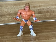Hasbro WWF Lex Luger Series 8 Wrestling Figure 1992 WWE Works! MISSING FINGER