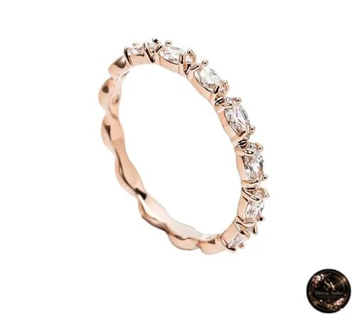 Swarovski] Ring Size 11 Matrix Vittore Rose Gold 5366583 | eBay