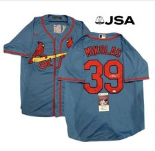 Miles Mikolas St Louis Cardinals Signed Autographed Jersey JSA COA Certified