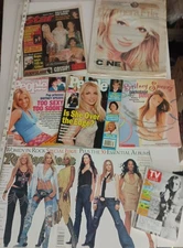 BRITNEY SPEARS book, newsmagazines magazines,  news clipping 1990s-00s lot of 14