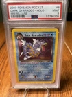 Dark Gyarados Holo 2000 Rocket Prerelease Stamp PSA 9