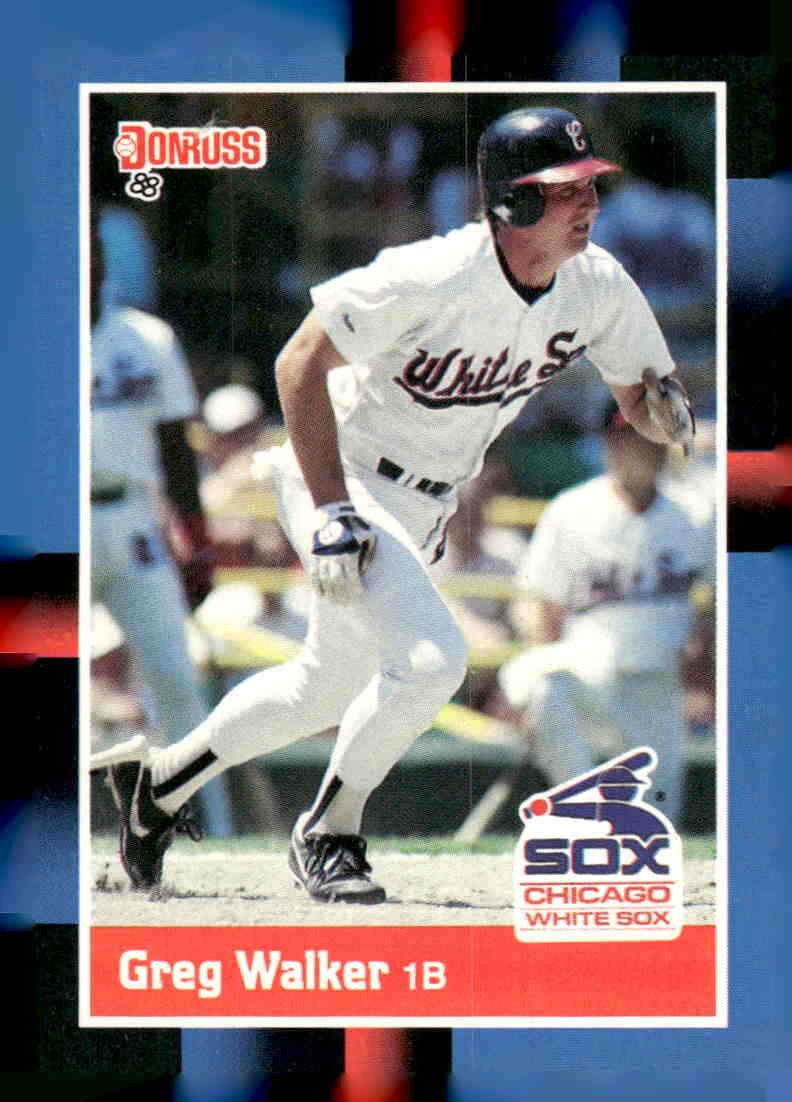 1988 Donruss #162 Greg Walker