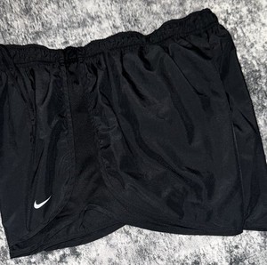 NIKE Women's Dri-Fit Black Lined Running Shorts Sz Xxl