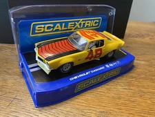 1/32 SCALEXTRIC 1970 CAMARO #48 C3219 SLOT CAR CHIPPED FOR CARRERA