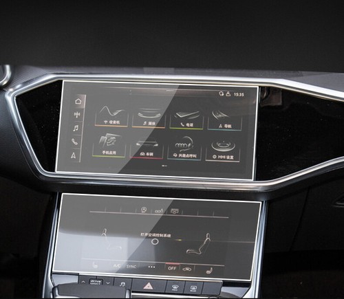 AUDI A6 A7 2018 + protector de pantalla de coche navegación + aire acondicionado + velocímetro - Imagen 2 de 6