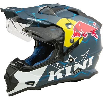 KINI RED BULL Red Bull Helm Kini ADV 1.0 Dual Sport Motorradhelm Adventure Helm Cross Enduro
