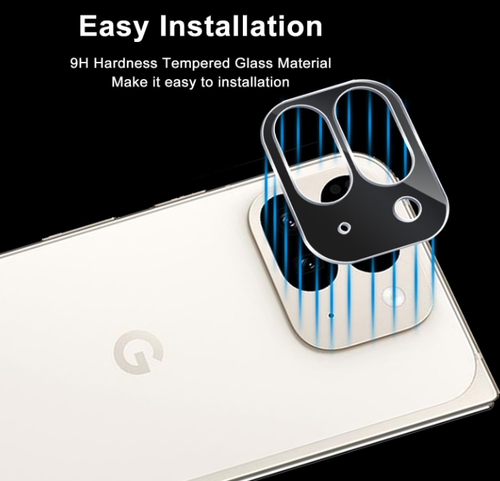 For Google Pixel 9 Pro Fold Camera Lens Protector,9H Case Friendly Anti-Scratch - Zdjęcie 4 z 8