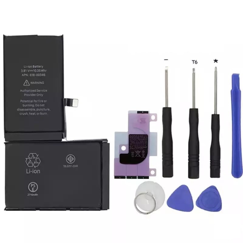 Replacement Battery For iPhone X 5.8" Li-ion internal 3.81V 2716mAh + Tools