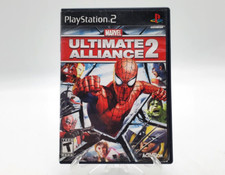 Marvel Ultimate Alliance 2 (Sony PlayStation 2, 2009) w/Manual Tested Working