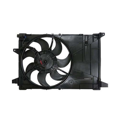 NEW DUAL RADIATOR AND CONDENSER FAN FITS CHEVROLET SPARK 2016 42426778 GM3115271 - Picture 2 of 2