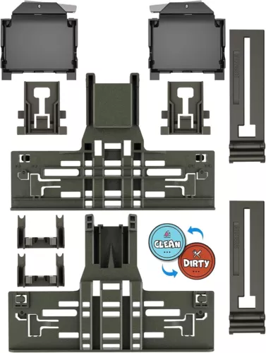 10X WPW10546503 W10546503 Dishwasher Upper Rack Adjuster Assembly & W10195372/3