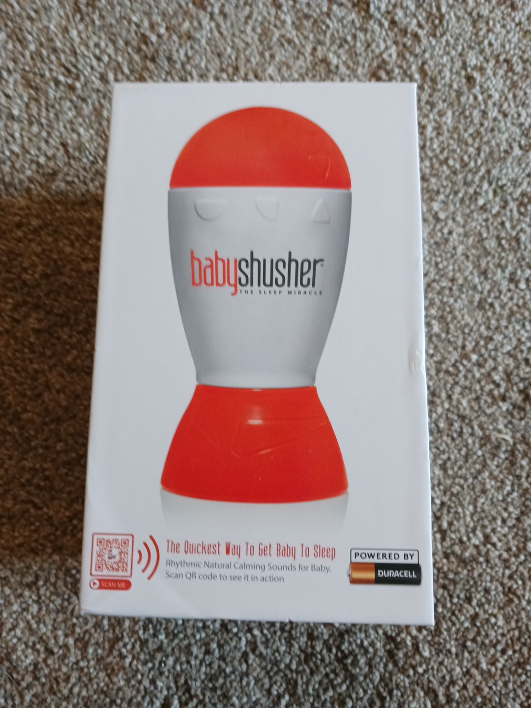Baby Shusher - The Original Shhh Calming Sound Machine for Baby(OPEN BOX)!