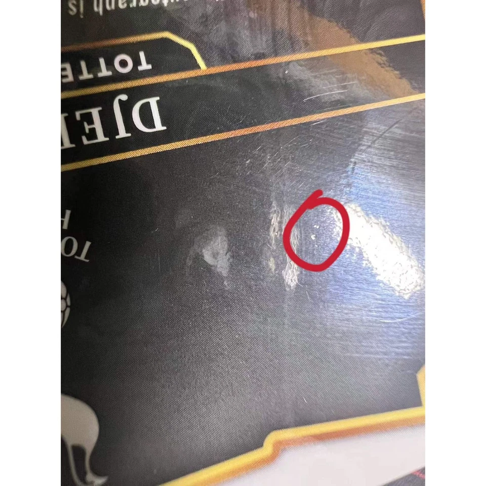 2022-23 Panini Select PL Pitchside Signatures Auto Card: Djed Spence - Image 3 of 3