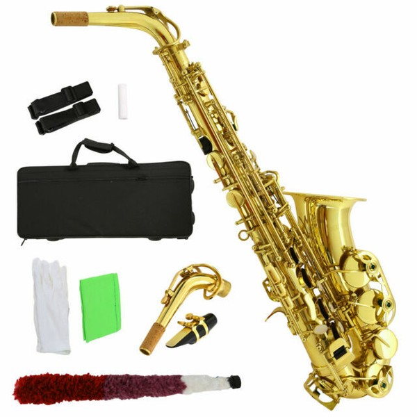 LAGRIMA Professional Alto Eb Sax Saxophone Gold with Gloves 52700080 for sale online eBay