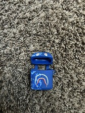 Blue Shark AirPod Case Bape